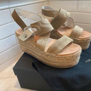 Rag & Bone August Platform Espadrille size 6